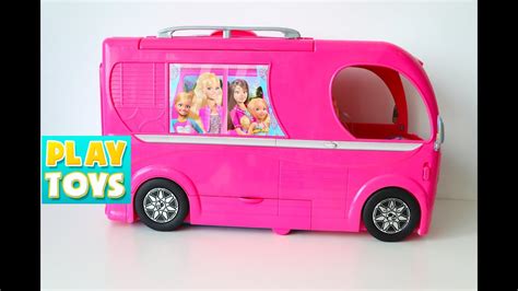 Barbie Glam Camper Van Rv Youtube