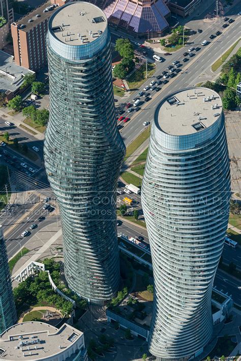 Aerial Photo Absolute World Mississauga