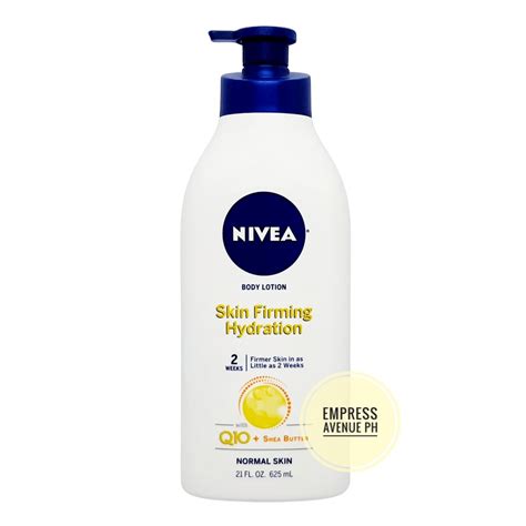 Nivea Skin Firming Hydration Body Lotion With Q10 Shea Butter 625ml