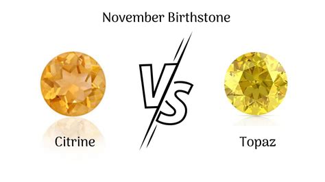 November Birthstone 2 Different Stones With Similar Benefit