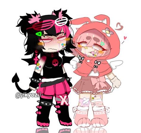 👯🌼 My Melody And Kuromi Humanizadas ¡ 💥💀old In 2021 Club Outfits