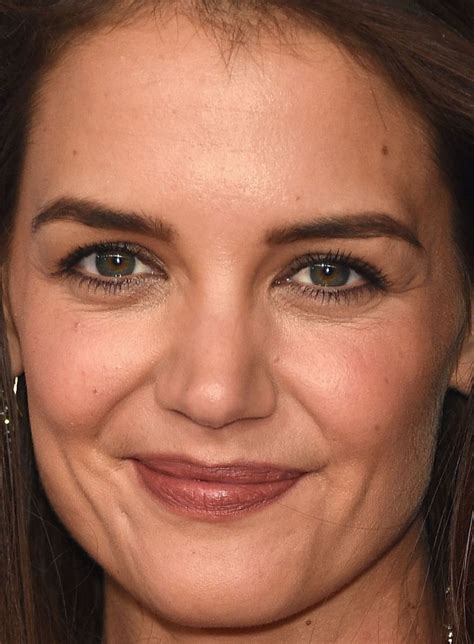 Close Up Of Katie Holmes At The Cfda Fashion Awards Emmy Rossum