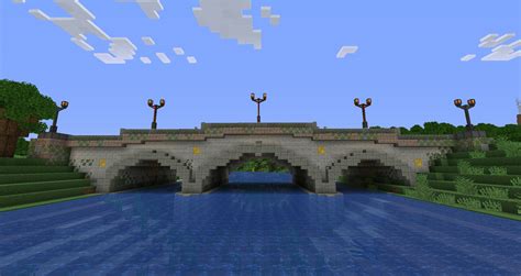 Beaux Arts Stone Bridge Minecraft Map