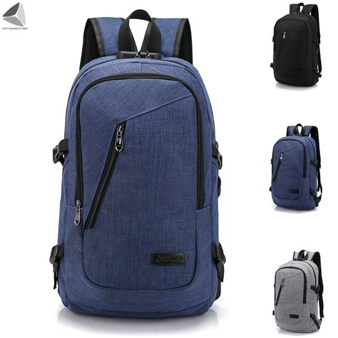 Sixtyshades 17 Inch Travel Laptop Backpack For Men Women Anti Theft