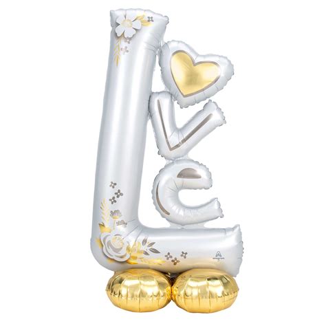 Airloonz L O V E Love Wedding Foil Balloon 73cm X 147cm Each Party Savers