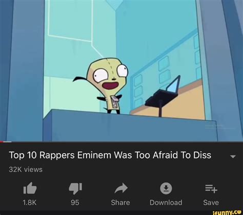 Top 10 Rappers Eminem Was Too Afraid To Diss Ifunny