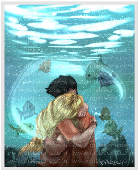 Percy And Annabeth Underwater Kiss