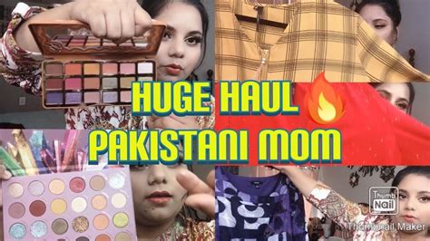 Pakistani Mom Huge Haul After Lock Down 1000 Haul Kya Buy Kiya Mene Dresses And Makeup