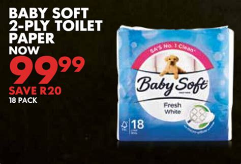 Baby Soft 2 Ply Toilet Paper Offer At Woolworths