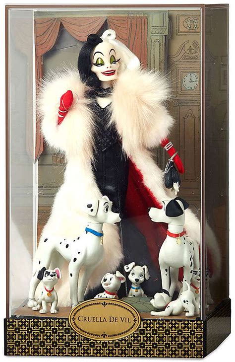 Disney Designer Folktale Series Cruella De Vil Pongo Perdita
