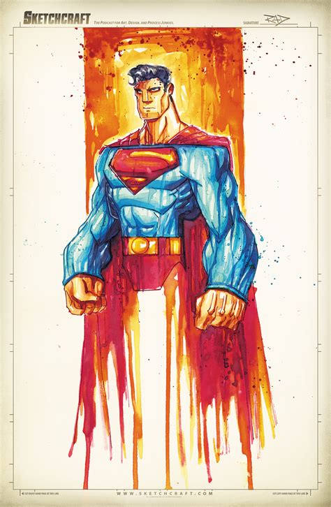 Superman Saucy Sketch By Robduenas On Deviantart Comic Book Artwork