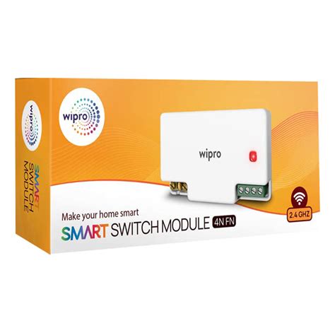 Wipro Smart Switch Module 3 Switch Control 1 Fan Speed Control