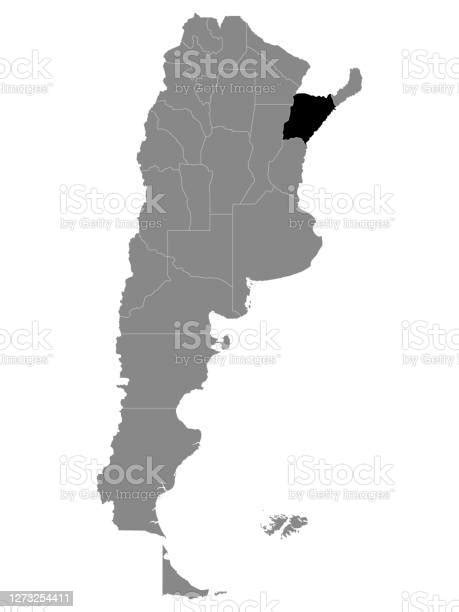 Location Map Of Corrientes Province Stock Illustration Download Image