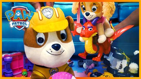 The Pups Clean Up Their Toy Play Room🧸 Paw Patrol Toy Pretend Play