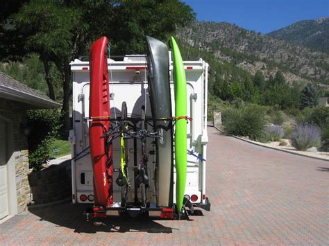 Rv Kayak Racks Can Carry Your Bikes Kayaks Sups And Surfboards While