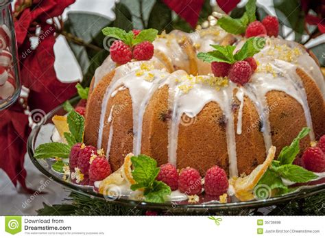 Cranberry cake with almond glaze. Christmas bundt cake stock photo. Image of christmas - 35736698