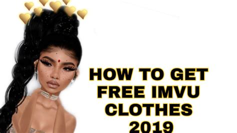 How to get free imvu clothes. (Still working 2019) - YouTube