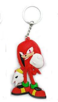 Sonic The Hedgehog Keychain Knuckles Rubber Toysonfire Ca