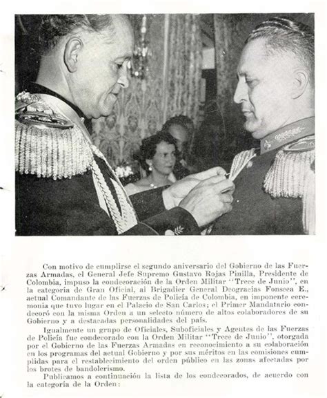 Momentos De Historia De La Policía Nacional De Colombia General