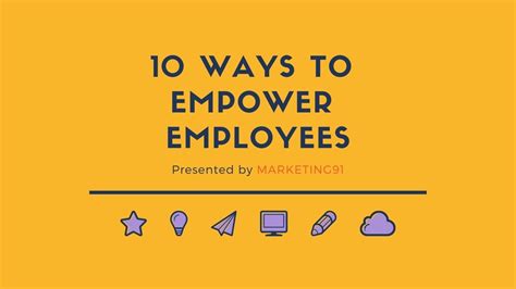 Cómo empoderar a los empleados 10 formas de empoderar a los empleados
