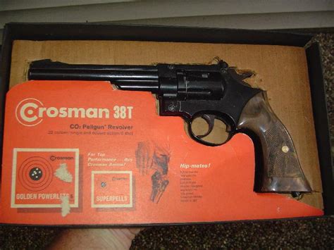 Crosman 38t 22 Cal Co2 Box Extras Vintage For Sale At