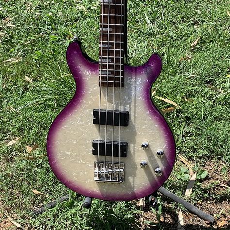 Daisy Rock Stardust Elite Bass Guitar Violet Burst Taylor Reverb