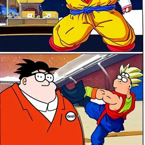peter griffin vs goku | Stable Diffusion | OpenArt