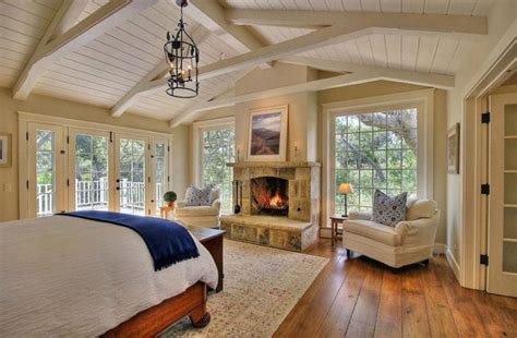 Luxury Master Bedrooms With Fireplaces Designing Idea Luxury