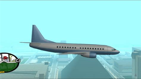 How To Get The Largest Plane In San Andreas At The Very Beginning Of