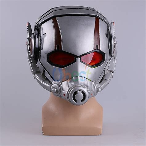 Ant Man Helmet Scott Lang Pvc Mask Cosplay Prop