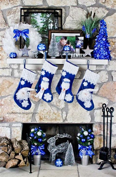 30 Fantastic Blue Christmas Decor Ideas To Add More Style To The
