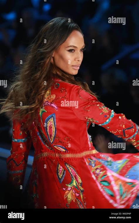 Puerto Rican Model Joan Smalls Displays A New Creation During The 2016