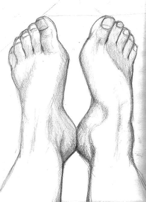 Saara Kartimo My Feet Pencil Drawing Hamk Crafts And Recreation In