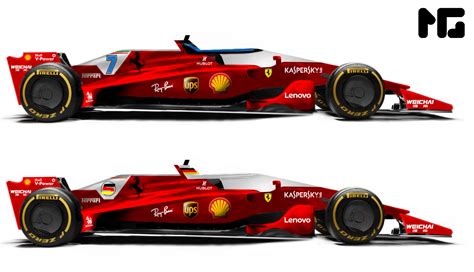 Mclaren también tendrá una nueva alineación de pilotos este año. Ferrari F1 2021 concept : formula1