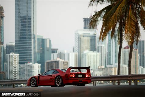 A Ferrari F40 Miami Style Speedhunters