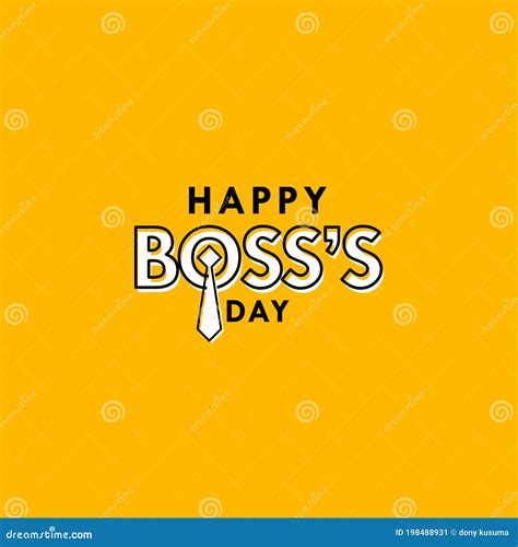 Happy Bossand X27s Day Vector Design For Banner Print And Greeting