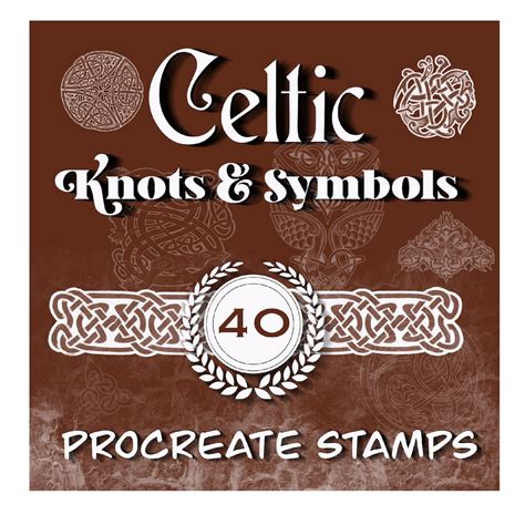 Procreate Celtic Knots Tattoo Procreate Celtic Stamps Etsy