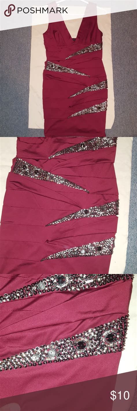 Nwot ⏳hourglass Figure Cocktail Dress Tight Fitting Dress Hourglass