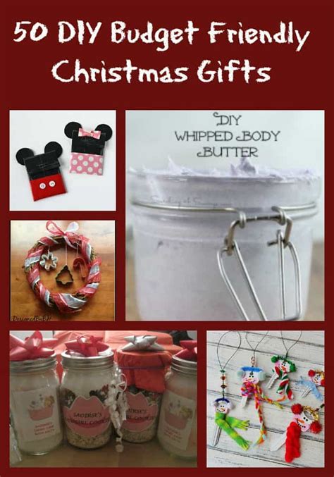 50 Budget Friendly DIY Homemade Gifts