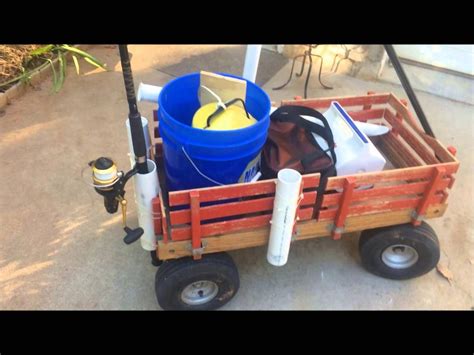 Diy How To Make A Surf Fishing Cart Howtosurf Fishing Cart Surf