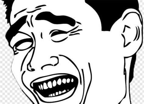 Forever Alone Meme Laughing Troll Face Png Png Download