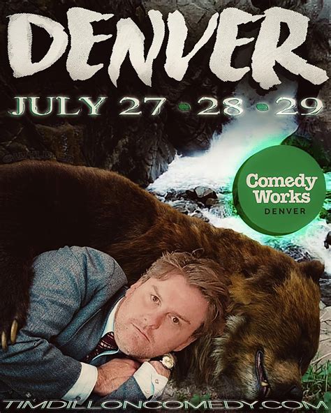 Tim Dillon Summer 2023: Vegas 🎰 & 🏔️Denver : r/TimDillon