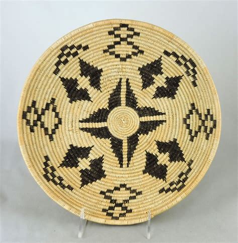 Apache Indian Willow Basketry Tray Apache Indian Basket Weaving