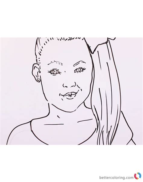 Jojo siwa coloring pages for kids and adults. Jojo Coloring Pages - Coloring Home