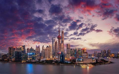 2560x1600 Shanghai City China 2560x1600 Resolution Wallpaper Hd City