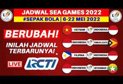 jadwal indonesia sea games