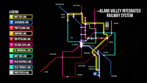 Kl Mrt Line 2 Sg Buloh Serdang Putrajaya Route Detailed