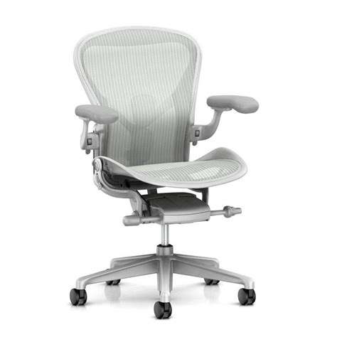 Herman Miller Aeron Remastered Seated Ergonomic Office Chairs