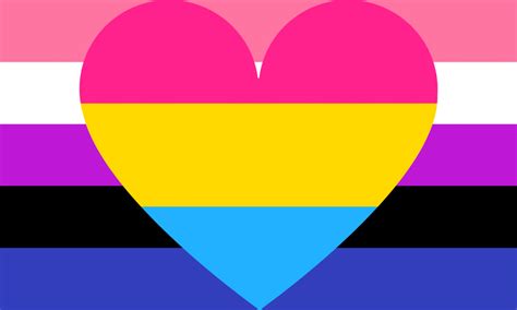 See a recent post on tumblr from @p0ssiblyinmichig4n about pansexual. Genderfluid Pansexual Combo Pride Flag - Pride Nation