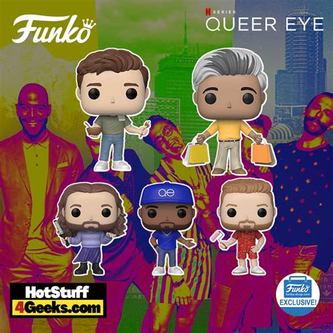 2023 New Queer Eye Funko Pops Funko Shop Exclusives